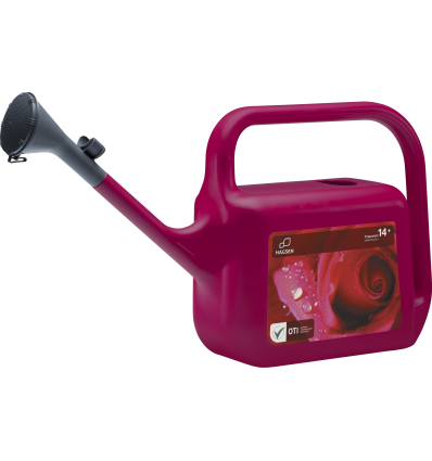 WATERING CAN 14L BURGUNDY