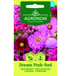 FLOWERS SEED MIXTURE DREAM PINK-RED