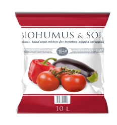 BIOHUMUS-BASED EARTH MIXTURE FOR TOMATOES, PEPPERS AND EGGPLANTS 10 L