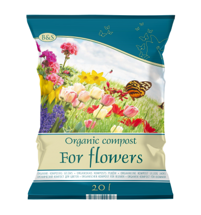 ORGANIC COMPOST FOR FLOWERS 20 L
