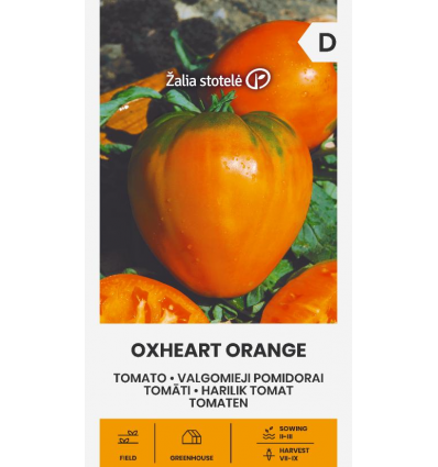 POMIDORAI VALGOMIEJI OXHEART ORANGE