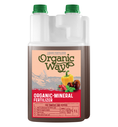 LIQUID ORGANIC-MINERAL FERTILIZER - FOR TOMATOES AND PEPPERS