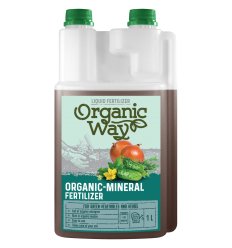 LIQUID ORGANIC-MINERAL FERTILIZER - FOR GREEN VEGETABLES AND HERBS