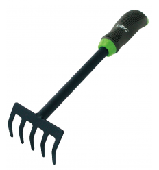RAKE WITH RUBBER HANDLE T0723