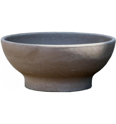 CERAMIC POT, GREY, 30CM