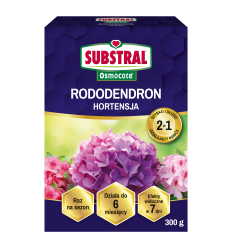 FERTILIZER FOR RHODODENDRONS, HYDRANGEAS AND CONIFERS 0,30 KG