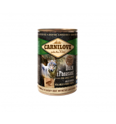 CARNILOVE DUCK&PHEASANT CANNED 400G FOR DOGS