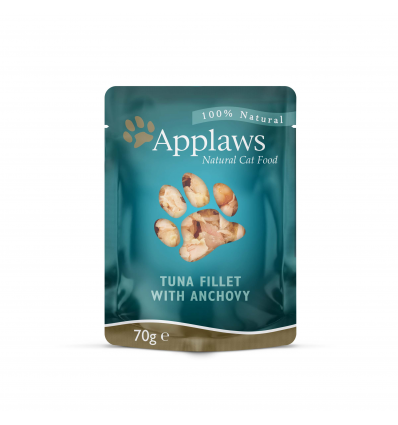 APPLAWS TUNA FILLET WITH WHOLE ANCHOVY KONSERVAI 70G KATĖMS 8006ML-A