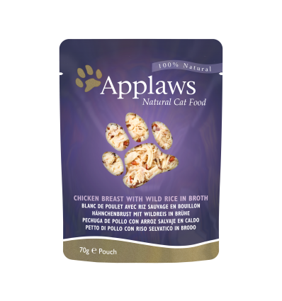 APPLAWS CHICKEN BREAST & WILD RICE KONSERVAI 70G KATĖMS 8007ML-A