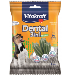 VITAKRAFT DENTAL SNACK 3IN1 FRESH SMALL 120G 2330891 FOR DOGS