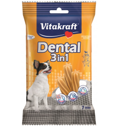 VITAKRAFT DENTAL SNACK 3IN1 XS 7PCS 2330914 FOR DOGS UP TO 5KG