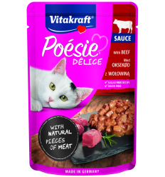 VITAKRAFT POESIE WET FOOD BEEF 85G 2436664 FOR CATS