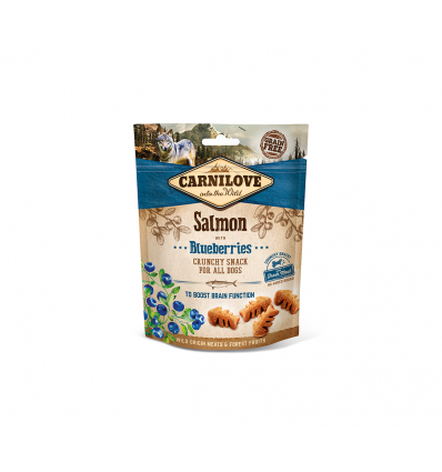 CARNILOVE SNACK SALMON BLUEBERRIES 200G FOR DOGS