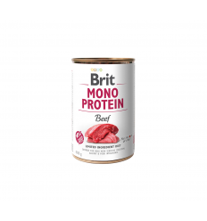 BRIT CARE BEEF MONO PROTEIN KONSERVAI 400G ŠUNIMS