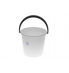 Bucket 10L white