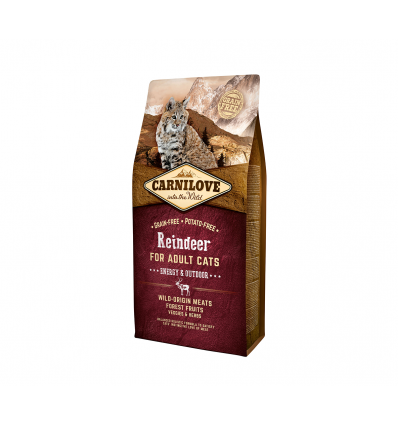 CARNILOVE REINDEER ENERGY 2KG FOR CATS