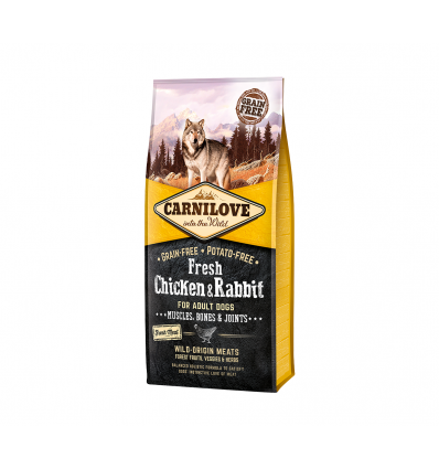 CARNILOVE CHICKEN&RABBIT 1,5KG FOR DOGS