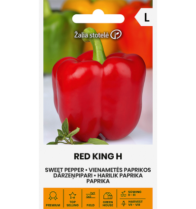 SWEET PEPPER RED KING H