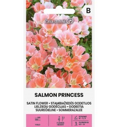 SATIN FLOWER SALMON PRINCESS