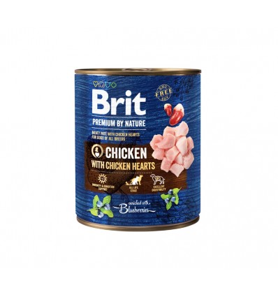 BRIT PREMIUM N. CHICKEN CANNED 800G FOR DOGS