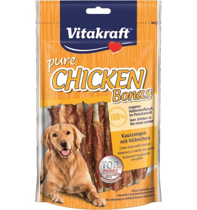 SKANĖSTAI VITAKRAFT CHICKEN BONAS 2337023 80G ŠUNIMS