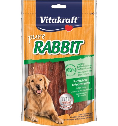 SKANĖSTAI VITAKRAFT RABBIT SLICES 2337014 80G ŠUNIMS