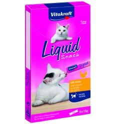 VITAKRAFT LIQUID SNACK TAURIN 6PCS 2416424 FOR CATS