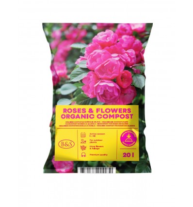ROSES & FLOWERS ORGANIC COMPOST 20L