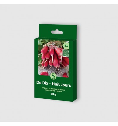 RADISH DE DIX HUIT JOURS 80G