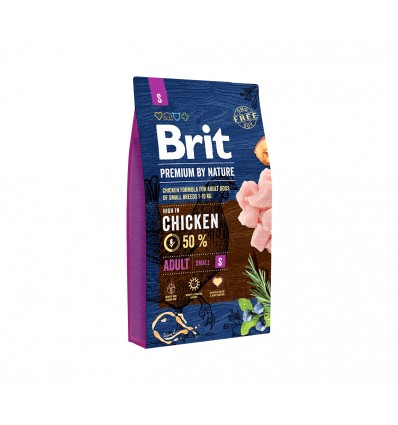 BRIT PREMIUM NATURE ADULT S 3KG FOR DOGS