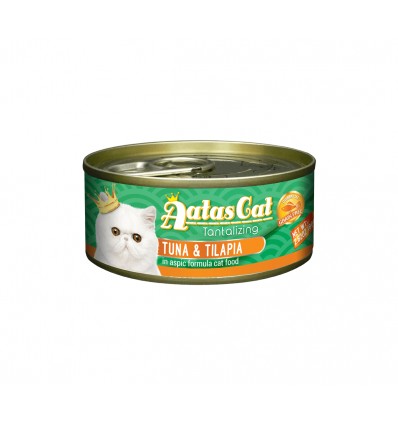 AATAS TUNA&TILAPIA CANNED 80G FOR CATS