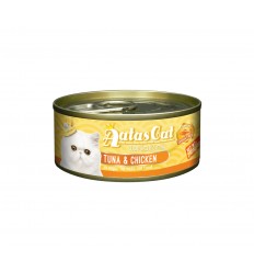 AATAS TUNA&CHICKEN KONSERVAI 80G KATĖMS