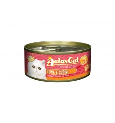 AATAS TUNA&SURIMI CANNED 80G FOR CATS