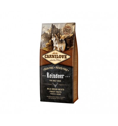 CARNILOVE REINDEER ADULT 12KG FOR DOGS