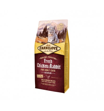 CARNILOVE CHICKEN&RABBIT 6KG FOR CATS