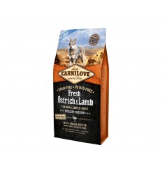 CARNILOVE OSTRICH&LAMB S 1,5KG FOR DOGS