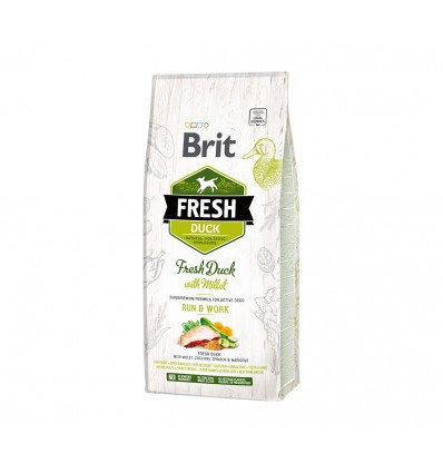 BRIT FRESH DUCK ACTIVE 12KG FOR DOGS