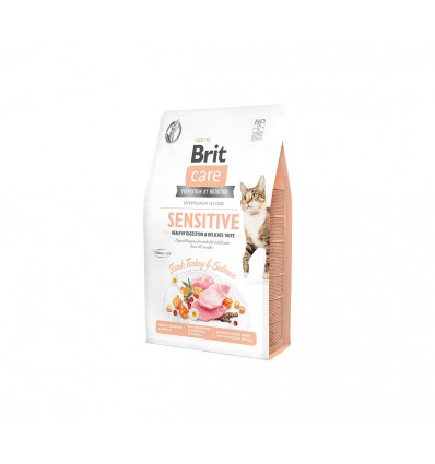 BRIT CARE SENSITIVE DIGESTION 7KG FOR CATS