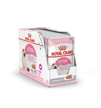 ROYAL CANIN FHN WET 85Gx12 KITTEN INSTINCTIVE LOAF KAČIUKAMS