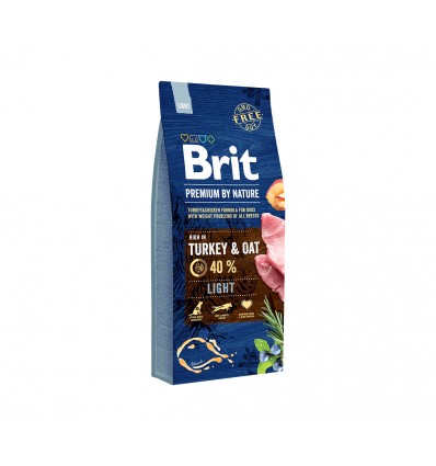 BRIT PREMIUM BY NATURE LIGHT 15KG FOR DOGS