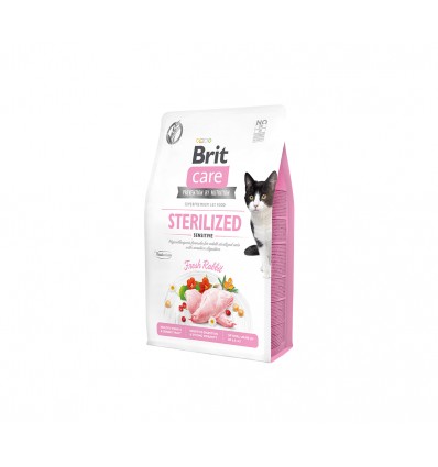 BRIT CARE STERILIZED SENSITIVE 7KG FOR CATS