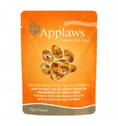 APPLAWS CHICKEN & PUMPKIN & WILD RICE POUCH 70G FOR CATS 8001ML-A