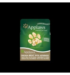 APPLAWS CHICKEN & ASPARAGUS & WILD RICE POUCH 70G FOR CATS 8002ML-A