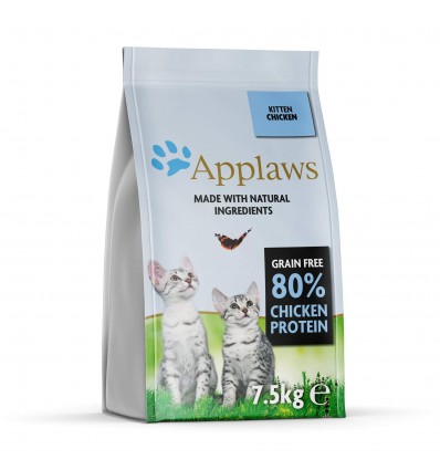 APPLAWS KITTEN CHICKEN 7,5KG KAČIUKAMS 4071