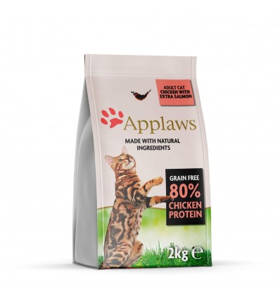 APPLAWS ADULT CHICKEN WITH SALMON 2KG FOR CATS 4023C