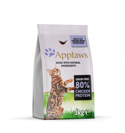 APPLAWS ADULT CHICKEN WITH DUCK 2KG KATĖMS 4204ML-AC