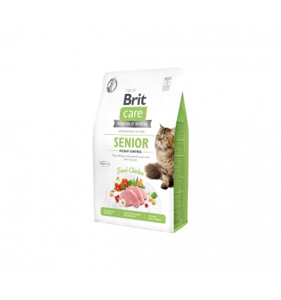 BRIT CARE SENIOR WEIGHT CONTROL 7KG FOR CATS