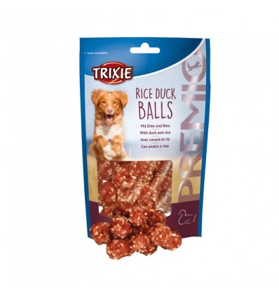 TRIXIE PREMIO RICE DUCK BALLS 80G SKANĖSTAS ŠUNIMS