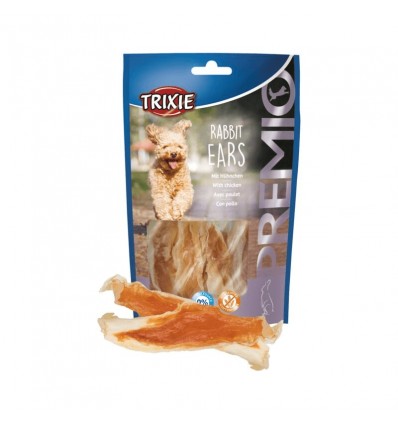 TRIXIE PREMIO RABBIT EARS 80G SKANĖSTAS ŠUNIMS