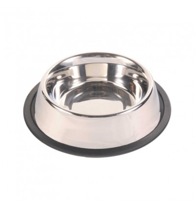 TRIXIE STAINLESS STEEL BOWL 0,7L 21CM FOR DOGS